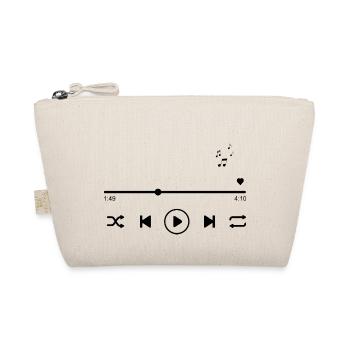 Morceau de musique personnalisé - Trousse biologique - nature - Devant