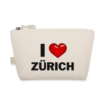 I Love Zürich - Bio-Täschchen - Natur - Vorne