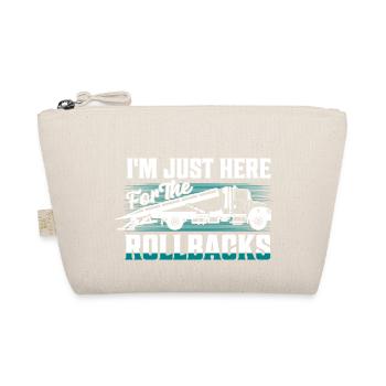 I'm Just Here For The Rollbacks Trucking Tow Truck - Bio-Täschchen - Natur - Vorne