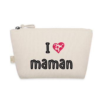 I love maman - Trousse biologique - nature - Devant