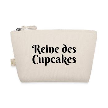 Reine des cupcakes cadeau pâtisserie patissière - Trousse biologique - nature - Devant