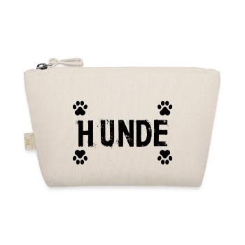 Hund Dog - Bio-Täschchen - Natur - Vorne