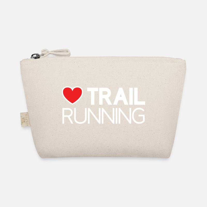 I Love Trail Running Organic Pouch