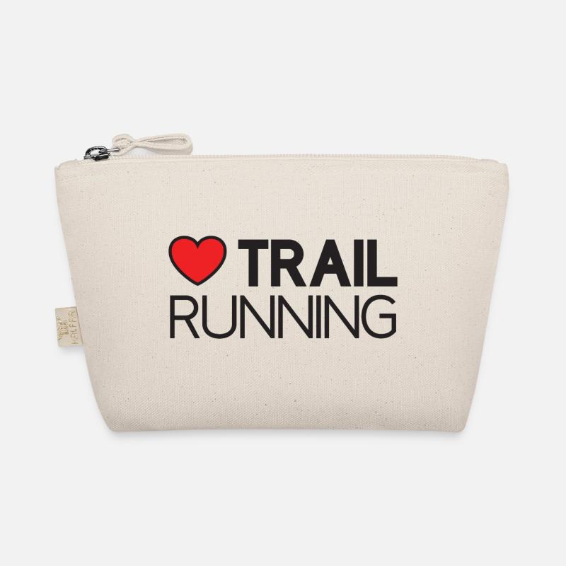 I Love Trail Running Organic Pouch