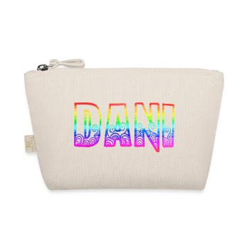 dani rs regenbogen - Bio-Täschchen - Natur - Vorne