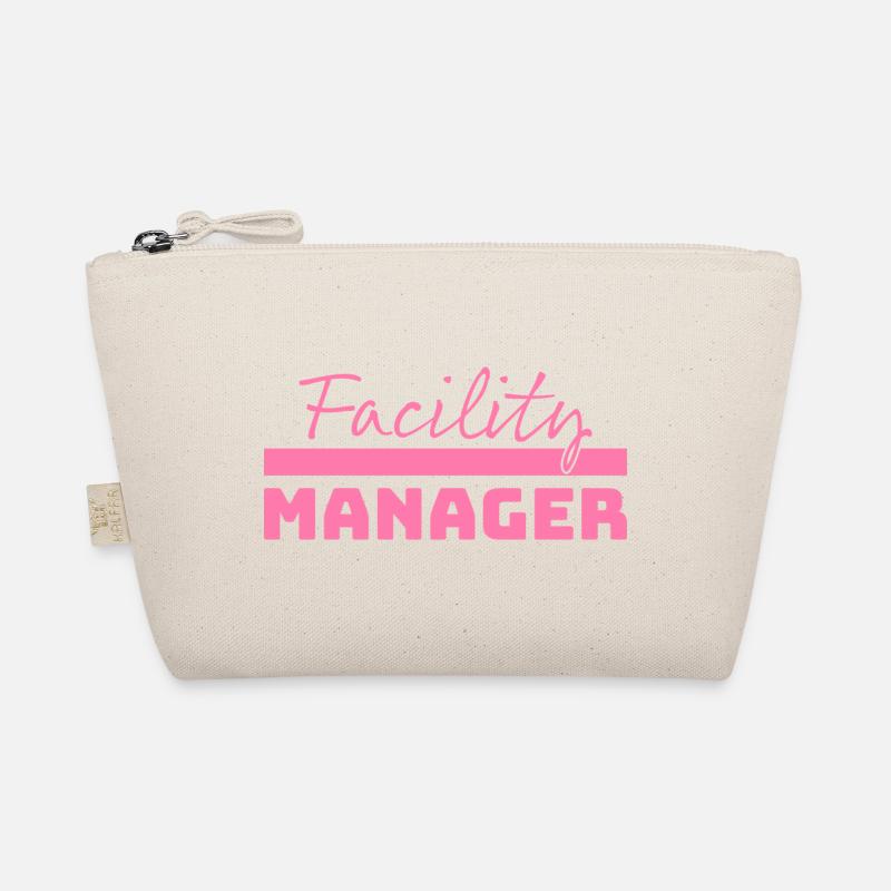 Tshirt Facility Manager rose Trousse biologique