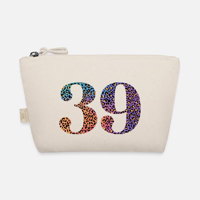 39. Geburtstag Leopard Bio-Täschchen