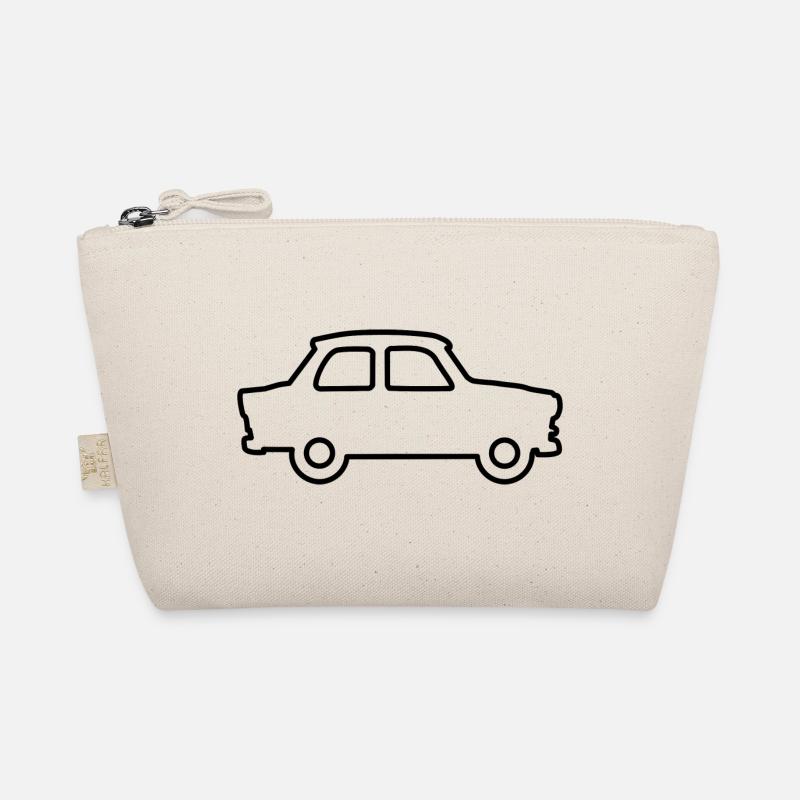 Trabbi as a contour - Customisable - Organic Pouch - nature
