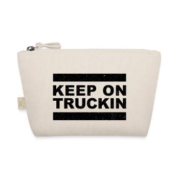 Design « Keep On Truckin » - cadeau parfait - Trousse biologique - nature - Devant