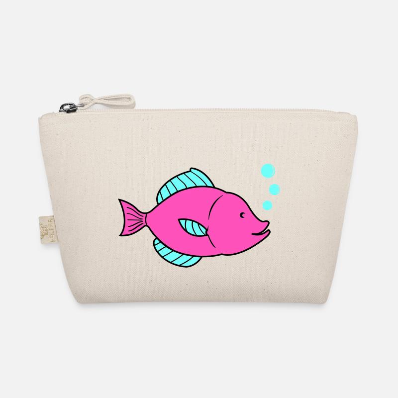 fisch comic 1 Bio-Täschchen