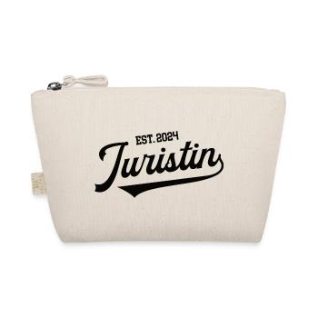 Juristin 2024 Jurastudium Jurastudentin Abschluss - Bio-Täschchen - Natur - Vorne