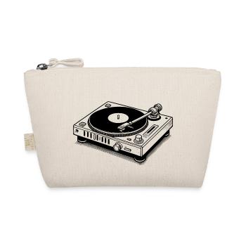 Plattenspieler lp vinyl - Bio-Täschchen - Natur - Vorne