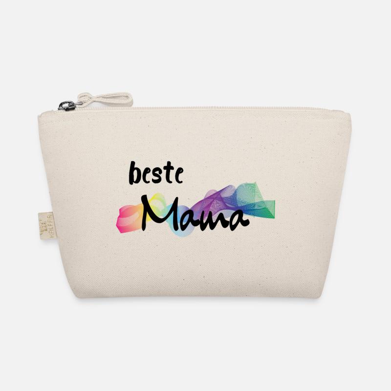 Beste Mama - best mummy - Bio-Täschchen - Natur
