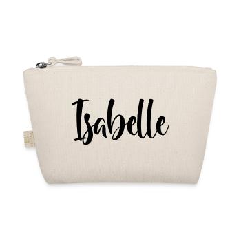 Name - Isabelle - Bio-Täschchen - Natur - Vorne