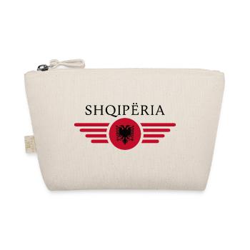 Albanie Style Design T-shirt - Trousse biologique - nature - Devant