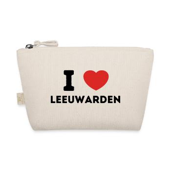 I Love Leeuwarden Netherlands - Organic Pouch - nature - Front