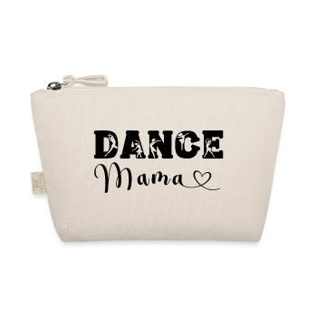 Dance Mom - chemise de typographie pour les mamans dansantes - Trousse biologique - nature - Devant