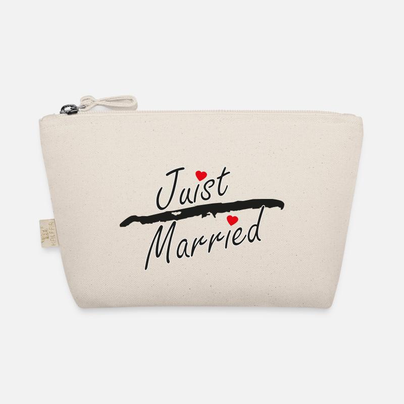 Juist Married Insel - Bio-Täschchen - Natur