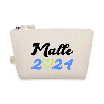 malle 2024 heart - Bio-Täschchen - Natur - Vorne