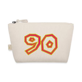 90. 90 YEARS. 90TH ANNIVERSARY. 90TH ANNIVERSARY. - Organic Pouch - nature - Front