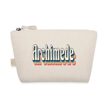 T-shirt rétro vintage Archimede T-shirt cadeau - Trousse biologique - nature - Devant