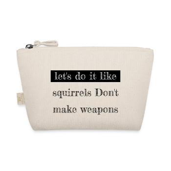 Festival Hippie paix signe génial idée cadeau humour - Trousse biologique - nature - Devant
