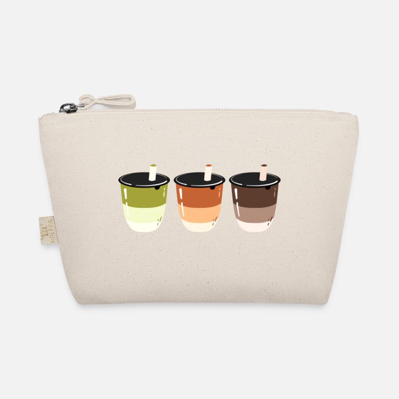 Bubble Tea- Getränk- Logo-Design Bio-Täschchen