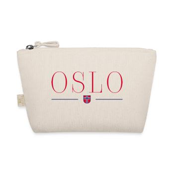 Oslo, Norway Style Design T-Shirt - Organic Pouch - nature - Front