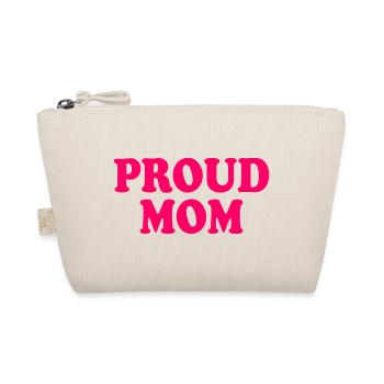 Proud mom - Organic Pouch - nature - Front