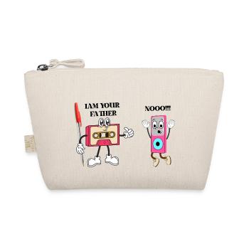 I’m Your Father|Funny Father Gifts| Funny Retro - Organic Pouch - nature - Front