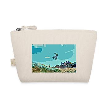 BMX Race Racing ATV Motocross - Organic Pouch - nature - Front