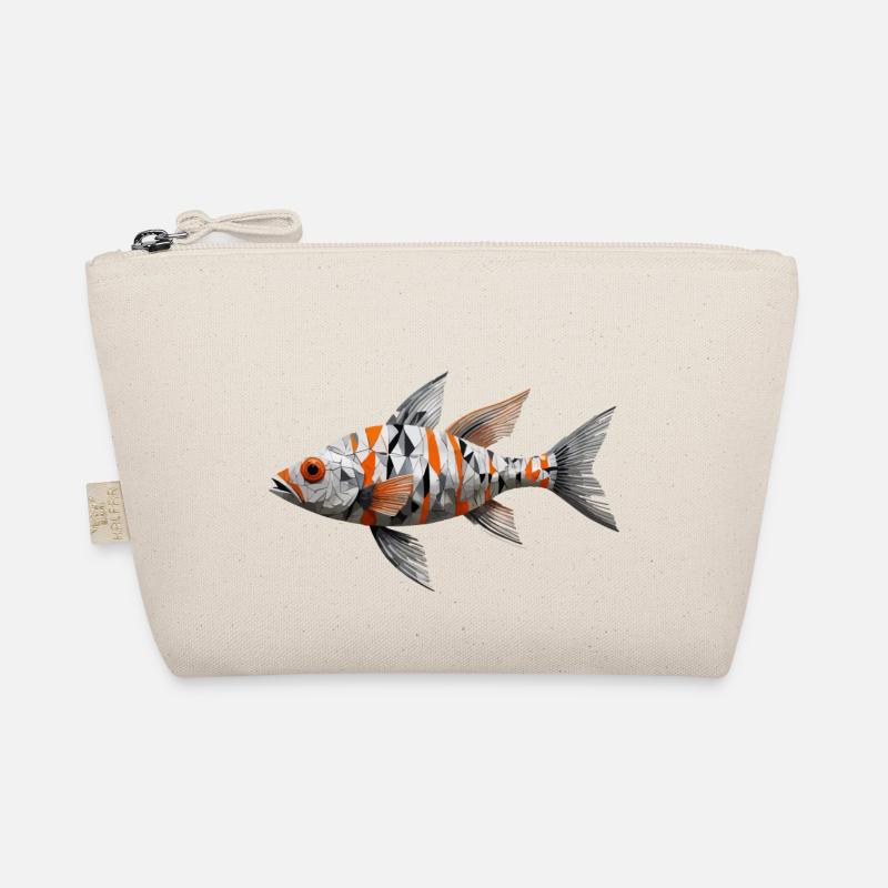 Fisch Mosaik Bio-Täschchen