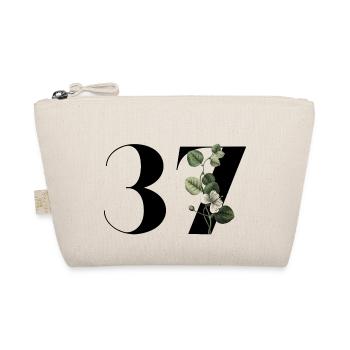 Numéro 37 floral vert - 37e anniversaire floral - Trousse biologique - nature - Devant