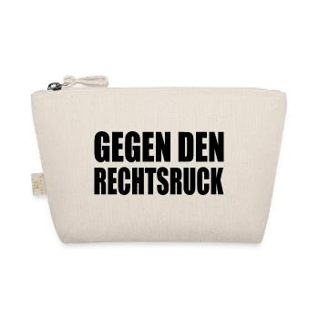Against the shift to the right - Organic Pouch - nature - Front