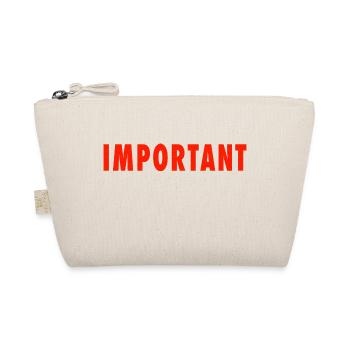 important - Organic Pouch - nature - Front
