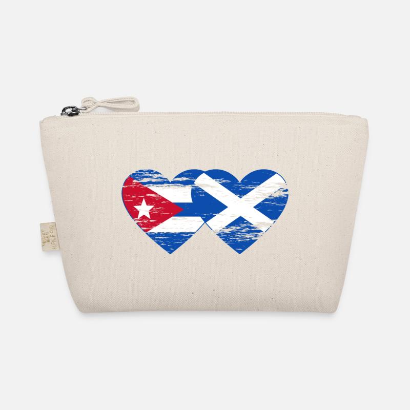 Cuba Ecosse Drapeau Coeur Utilisé Trousse biologique