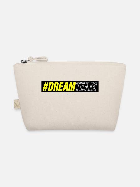 dream team - Bio-Täschchen - Natur - Vorne