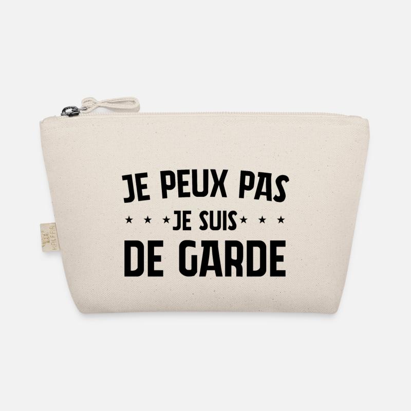 ICH KANN NICHT ICH BIN AUF ABRUF Bio-Täschchen