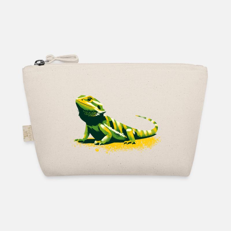 Bearded dragon Organic Pouch