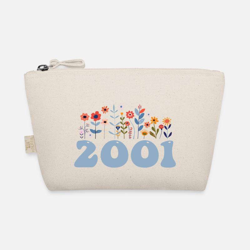2001 Floral Pattern 2001 Floral Theme Flowers 2001 Organic Pouch