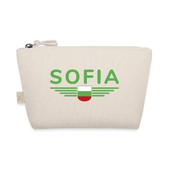 Sofia Design – Proud of Bulgaria's capital - Organic Pouch - nature - Front