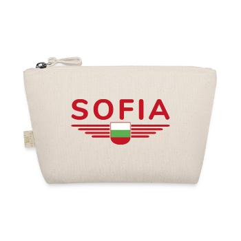 Sofia Design – Proud of Bulgaria's capital - Organic Pouch - nature - Front