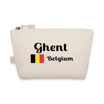 Ghent Belgium- Stylish prints - Organic Pouch - nature - Front