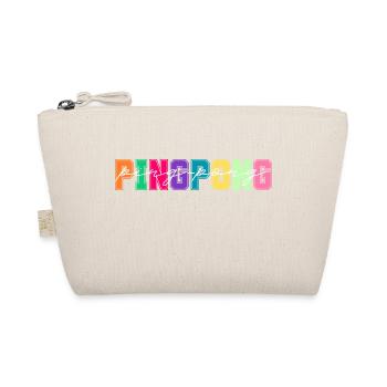 Ping-pong couleurs - cadeau amateur de pingpong - Trousse biologique - nature - Devant