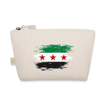 Syria flag used - Organic Pouch - nature - Front
