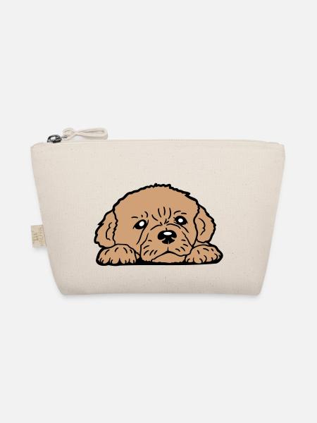 Chiot chien mensonges bon mignon fidèle doux regard doux - Trousse biologique - nature - Devant