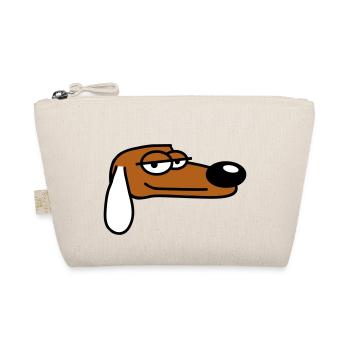 Chien A L’air cool Look détendu Guy Chill Dude - Trousse biologique - nature - Devant