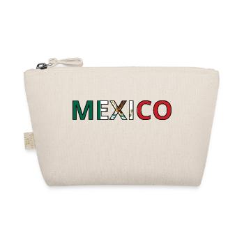Mexico City Flag - Organic Pouch - nature - Front