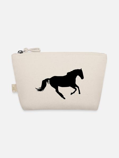 Cheval au galop - Trousse biologique - nature - Devant