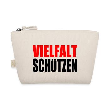 vielfalt schützen - Bio-Täschchen - Natur - Vorne